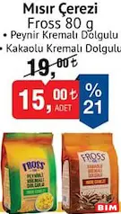 FROSS MISIR ÇEREZİ 80 G